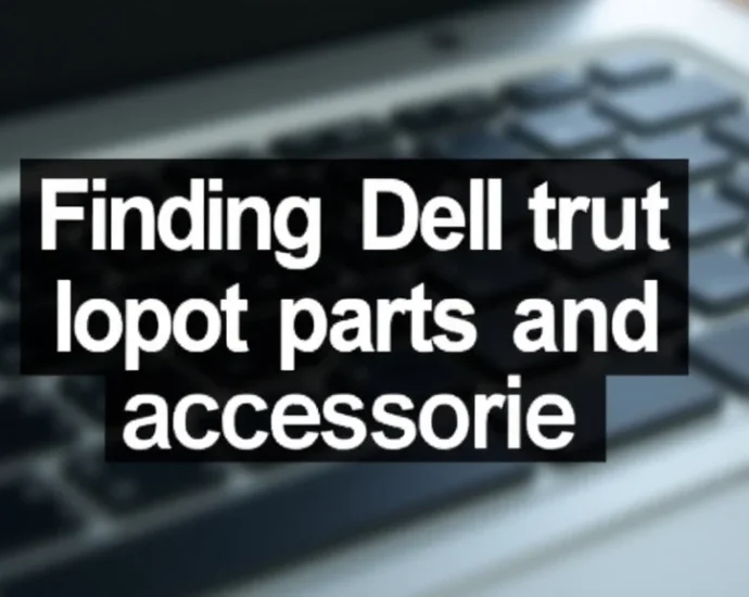 The image shows a collection of laptop components and accessories, illustrating finding parts for a computer.