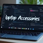 This image shows a selection of essential Lenovo laptop accessories perfect for beginners.